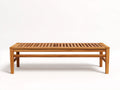 Banc de jardin-bois-180x45x45 cm-naturel-style classique